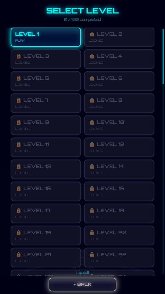 Neon Breaker Screenshot 2