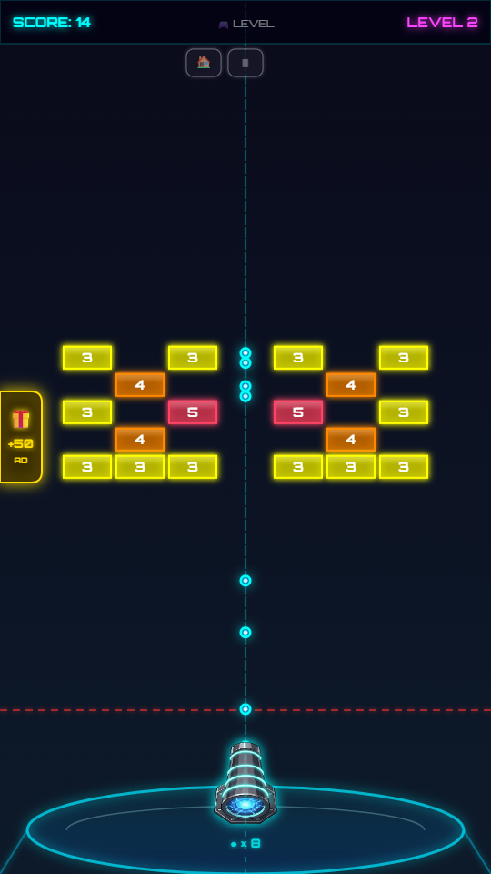 Neon Breaker Screenshot 3