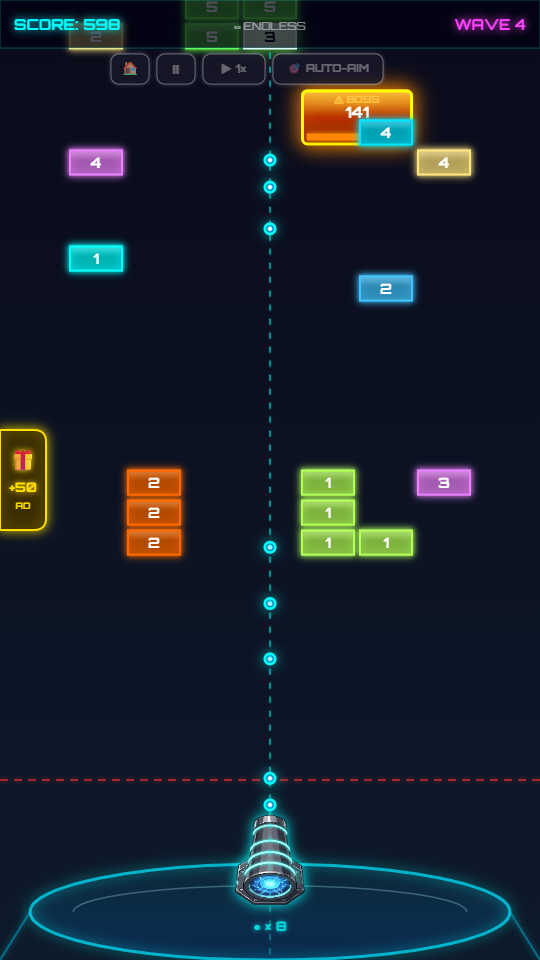 Neon Breaker Screenshot 4